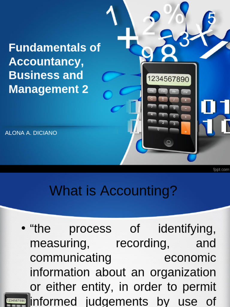 Accounting Fundamentals Overview | PDF | Equity (Finance) | Balance Sheet