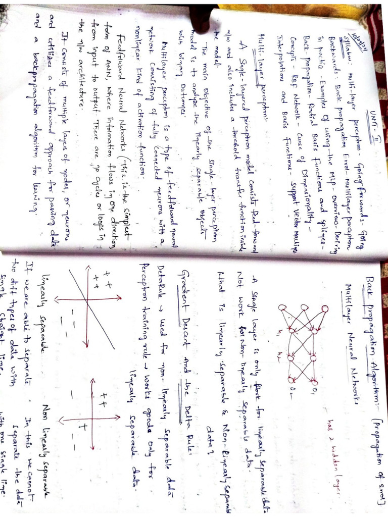 ML Unit 2 | PDF