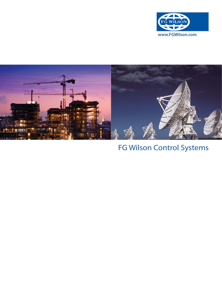 FG Wilson Generator Control Systems | PDF | Mains Electricity | Switch