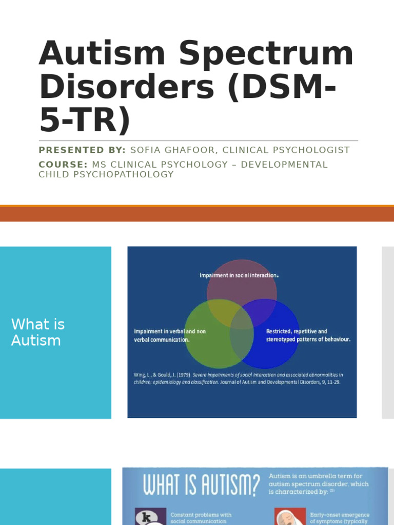 Understanding Autism Spectrum Disorder | PDF | Autism | Mental Disorder