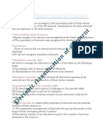 Periodic Classificationof Element 0