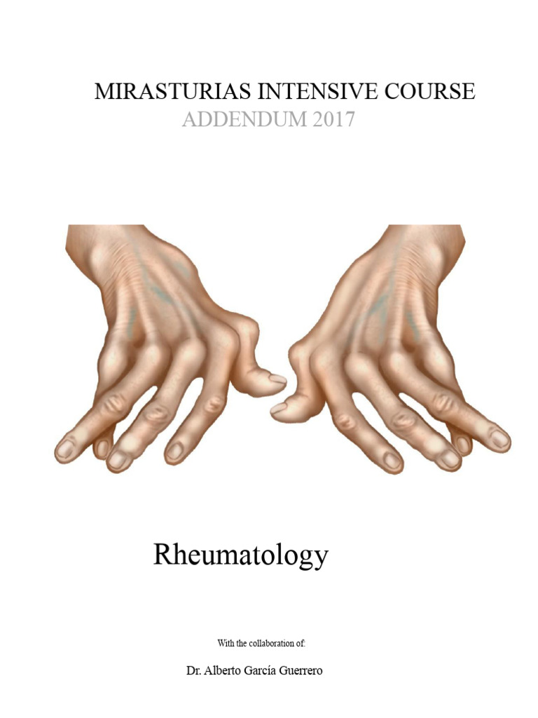 2017 Rheumatology MIR Course Addendum | PDF | Arthritis | Rheumatoid ...