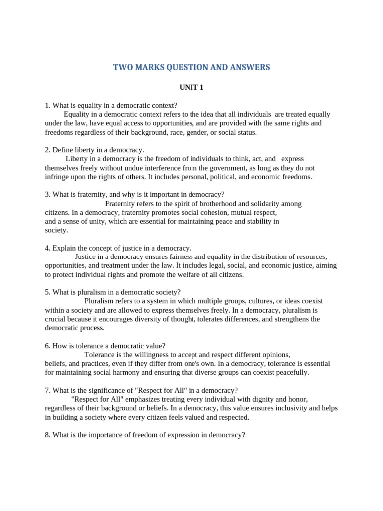 Two Marks Question and Answers | PDF | Scientific Method | Theory