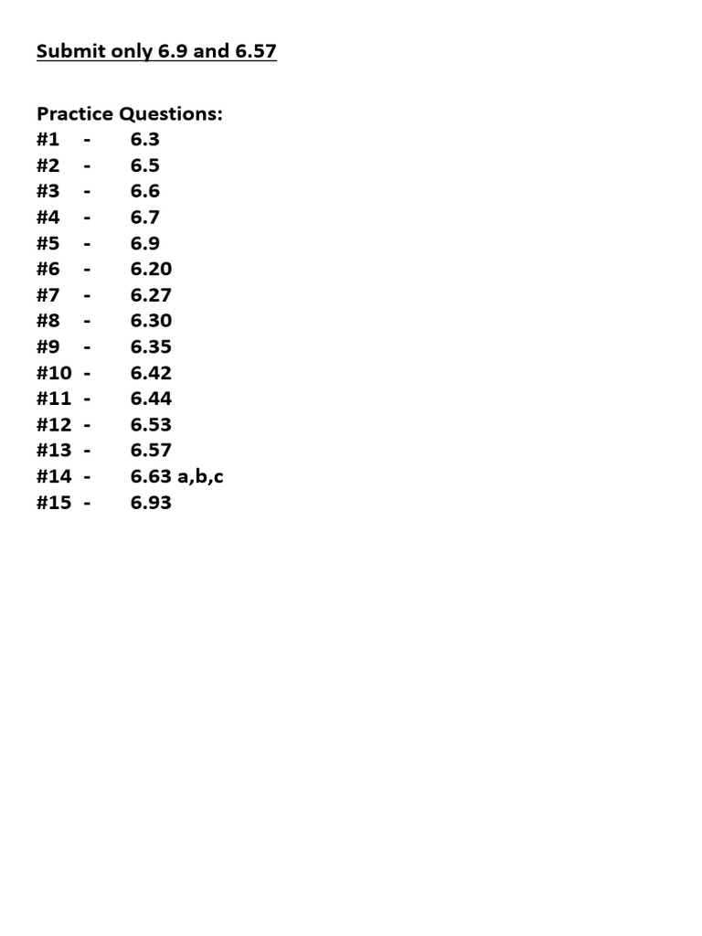HW1 (CH 6) - Solution | PDF