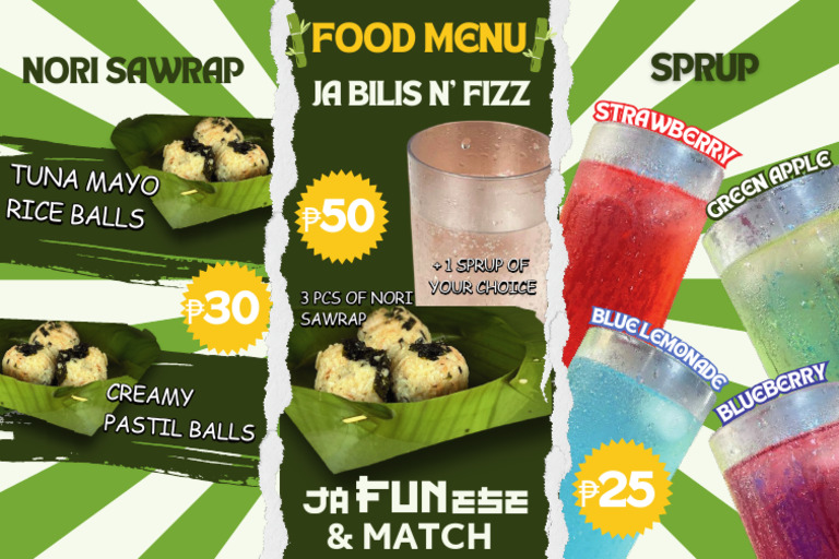 Food Menu 2X3 Feet | PDF