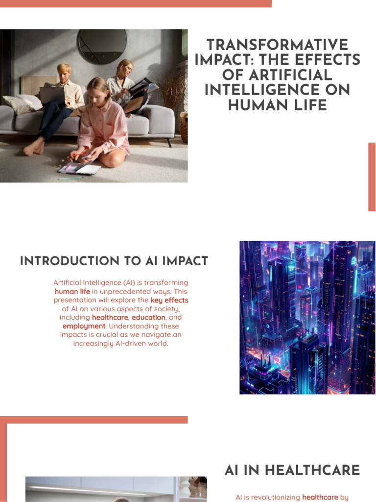 Slidesgo Transformative Impact the Effects of Artificial Intelligence ...