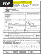 KSEB Service Connection Application Form | PDF | Government | Justice