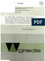 Modelo Econometrio de Productos Agricolas