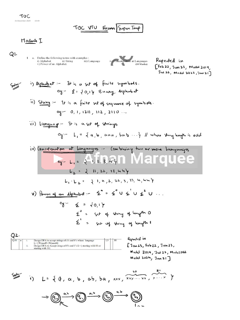 TOC PASS PACK SUPER IMP | PDF