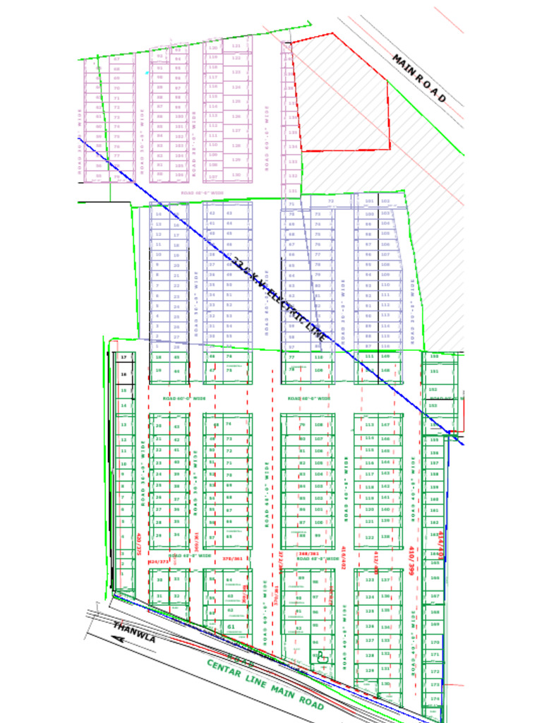 Proposed Layout Plan for Badi Ghati | PDF