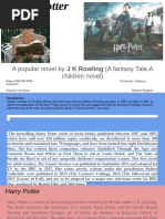 Genre Analysis of Harry Potter Series | PDF | Harry Potter | Fantasy