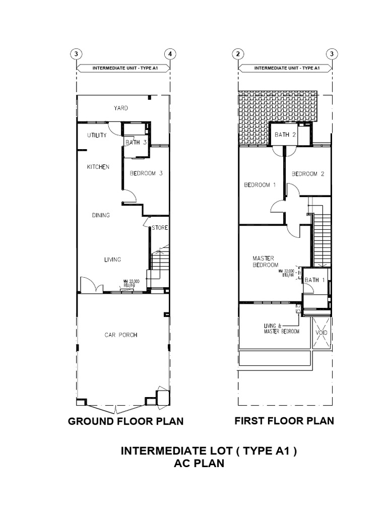 Intermediate Unit A1 Floor Plans | PDF