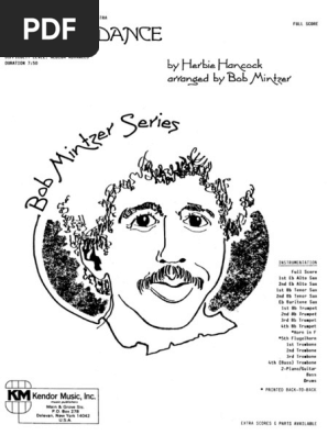 Dolphin Dance Full Score and Parts Mintzer, Bob | PDF