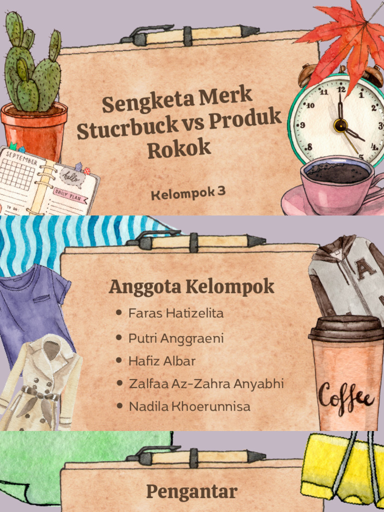 Sengketa Merek Starbucks vs Rokok STTC | PDF