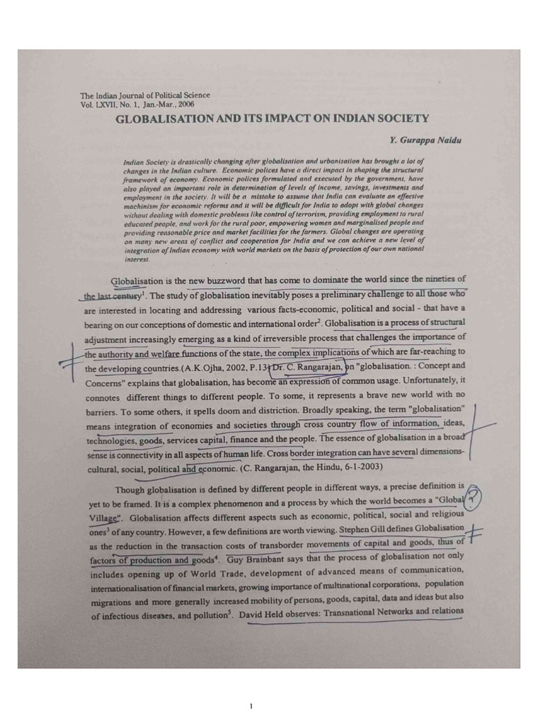 Globalization and Its Impact | PDF