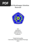 Download Makalah Pancasila Membangun Identitas Nasional by Randy Giantara SN96490817 doc pdf