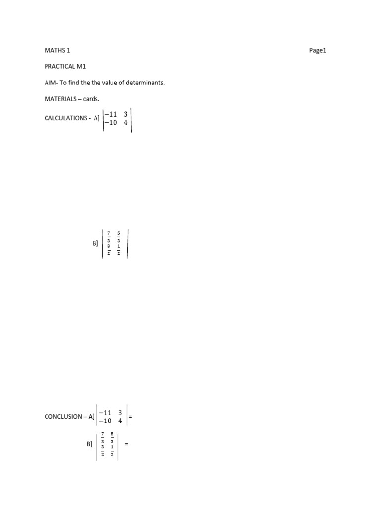 Maths Practical Exercises and Solutions | PDF | Quadratic Equation