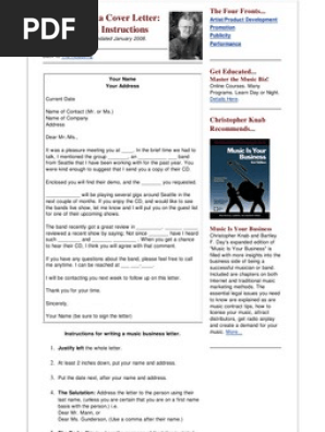 How to Write a Cover Letter..