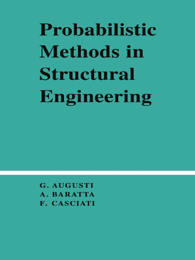 Probabilistic Methods in Engineering | PDF | Applied Mathematics
