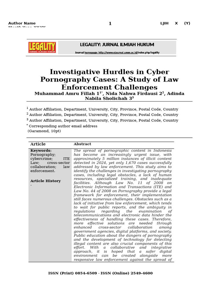 Uas Hapid Kel. 1 (Template Legality) | PDF