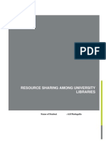 Resource Sharing Among University Libraries