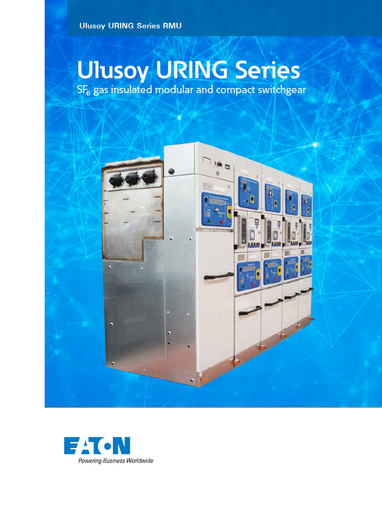 Ulusoy URING SF6 Modular Switchgear | PDF | Fuse (Electrical) | Power ...