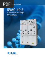 Eaton RVAC Ring Main Unit Overview | PDF | Switch | Fuse (Electrical)