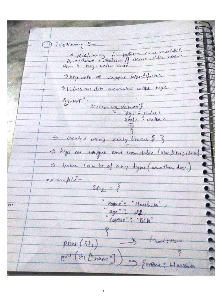 Python Unit 3 | PDF