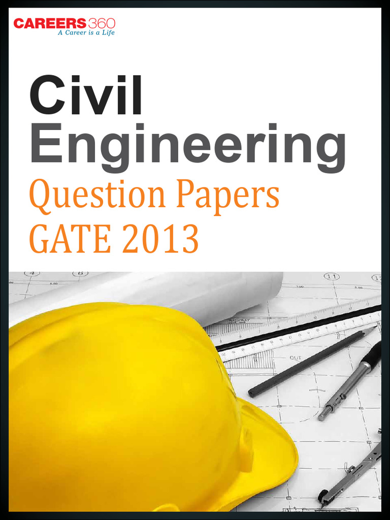 GATE 2013 Civil Engineering Exam Guide | PDF | Strength Of Materials ...