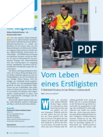 Vom Leben eines Erstligisten - Jan Weber erzählt über Elektro-Rollstuhlhockey
