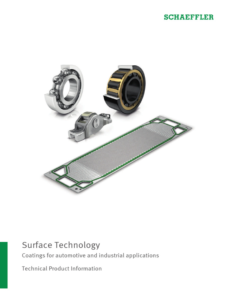 Surface Technology Coatings Guide | PDF | Bearing (Mechanical) | Chromium