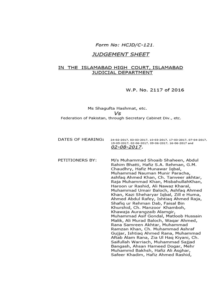 Shagufta Hashmat | PDF | Employment | Government Of Pakistan