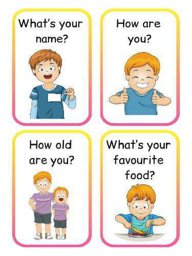 Questions For Primary School | PDF