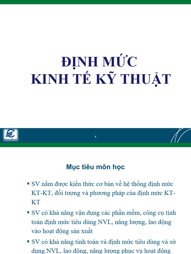 Chuong 1 - Tổng Quan DM KTKT - Gui SV | PDF