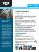Bekaert Brochure | PDF | Wire | Rope