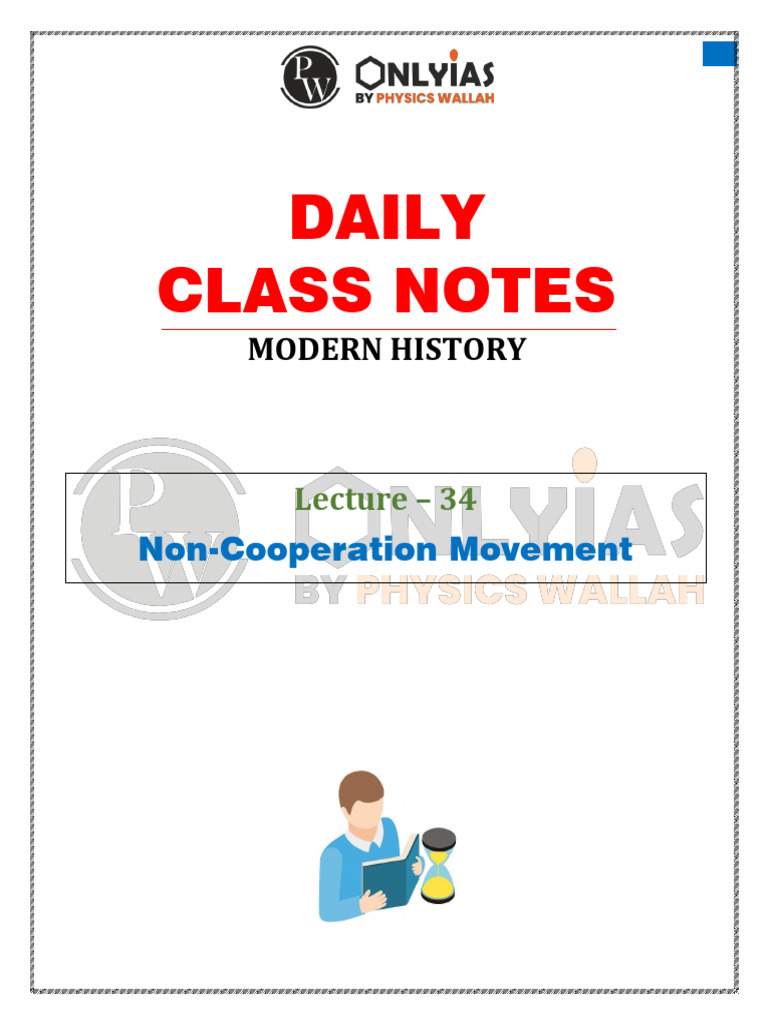 Rowlatt Act and Non-Cooperation Movement | PDF | Indian Nationalism ...