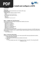 Exercise #1A: Install and Configure A GPFS Cluster: Objectives: Requirements