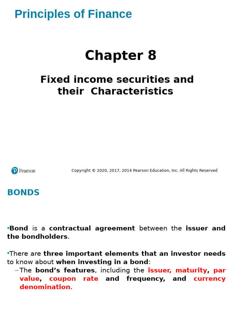 Understanding Fixed Income Securities | PDF | Bonds (Finance) | Yield ...