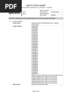 Curing Compound Safety Data Sheet | PDF | Toxicity | Personal ...