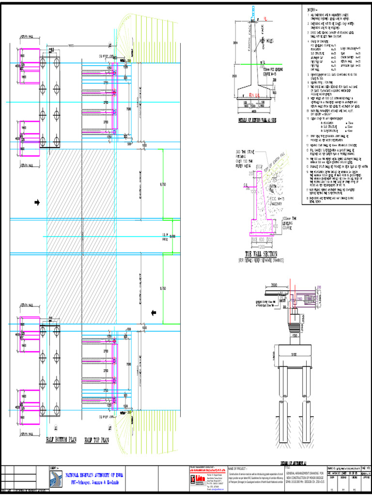 Minor Bridge Construction Plan | PDF