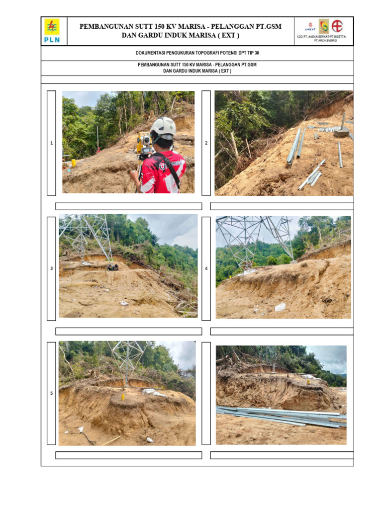 Pembangunan SUTT 150 kV Marisa | PDF
