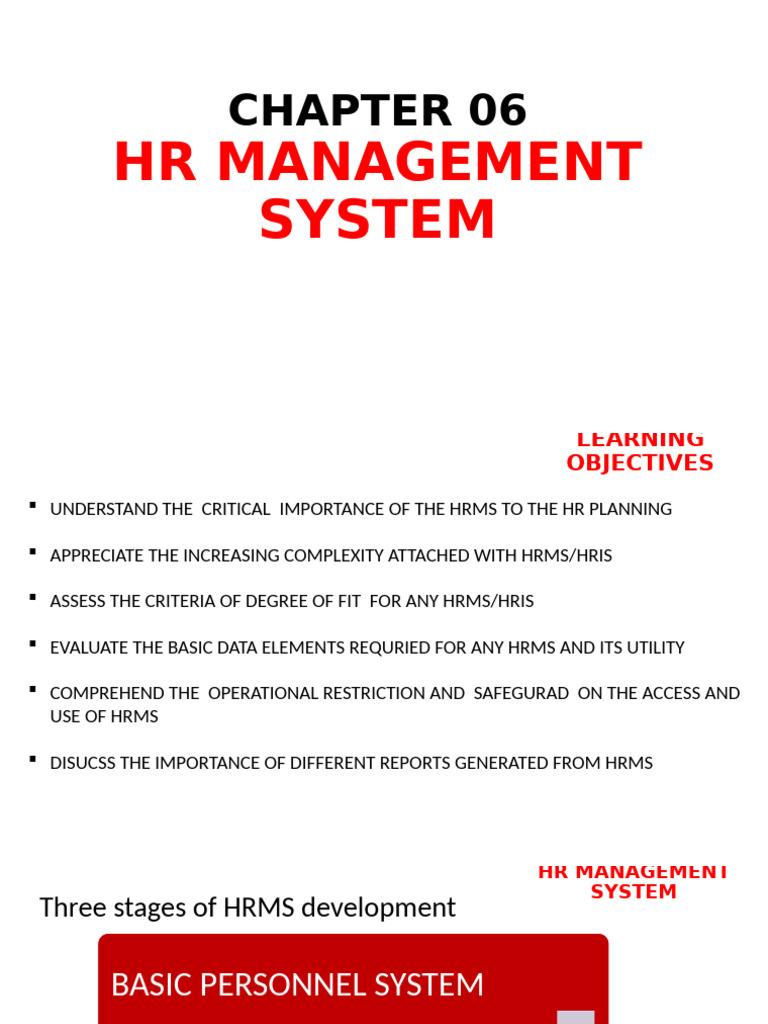 HR Management System Development Guide | PDF | Information Science ...