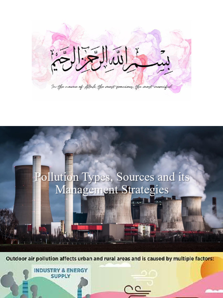 3. Pollution Types, Sources and Pollution Management Strategies | PDF ...