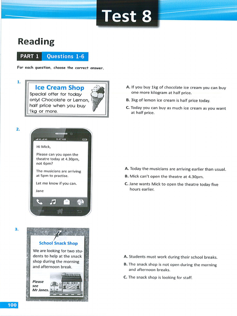 Test 8 | PDF