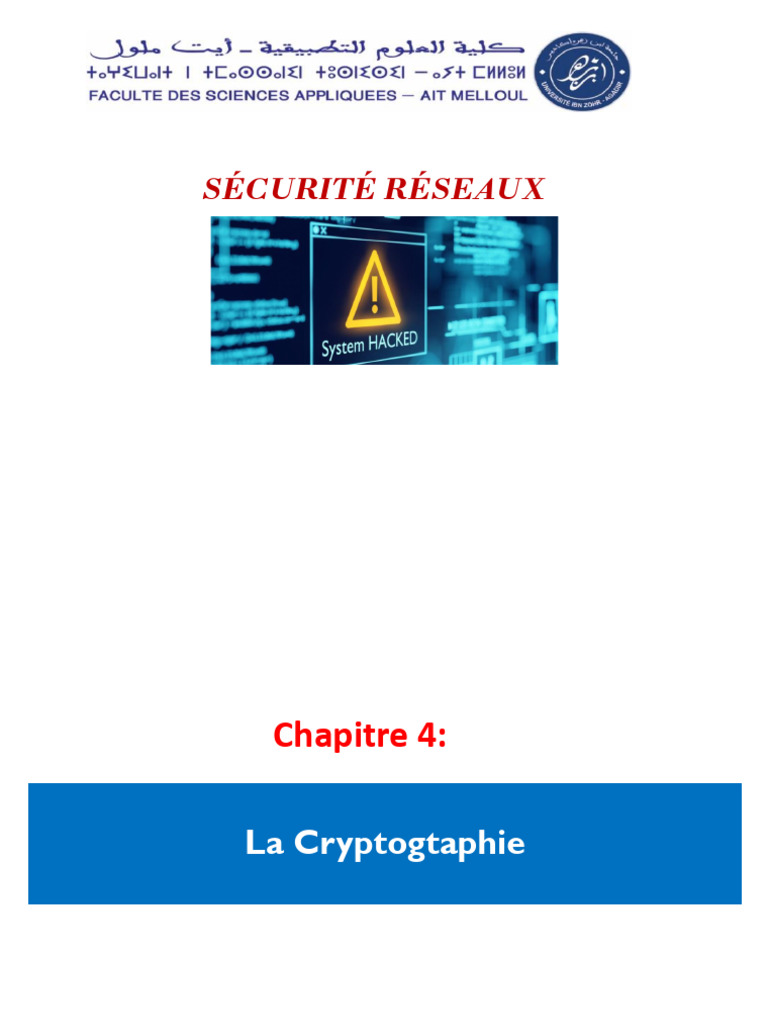 Terminologie et principes de cryptographie | PDF | Certificat ...