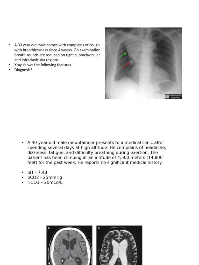 Medical Case Studies and Diagnoses | PDF