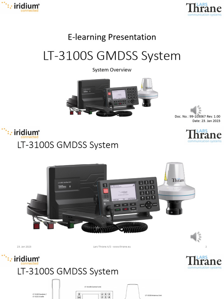 LT-3100S GMDSS System Overview | PDF | Telecommunications | Information ...