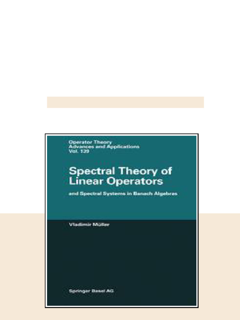 Spectral Theory of Linear Operators and Spectral Systems in Banach ...
