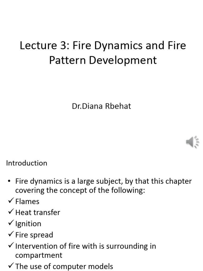 Fire Dynamics and Ignition Processes | PDF | Combustion | Fires