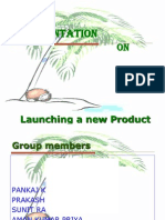 Presentation: Launching A New Product